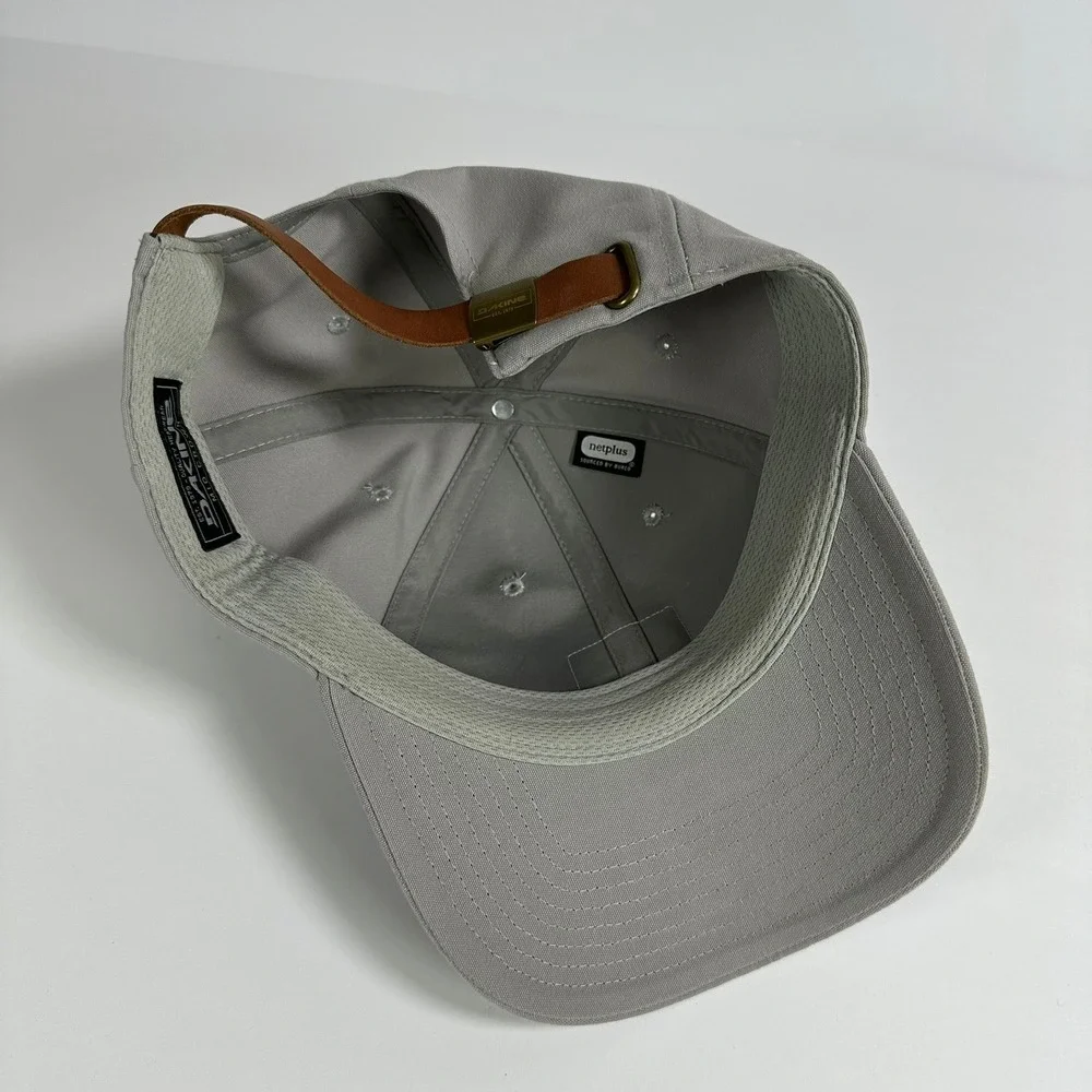 Dakine Gray Baseball‎ Cap with Leather Strapback